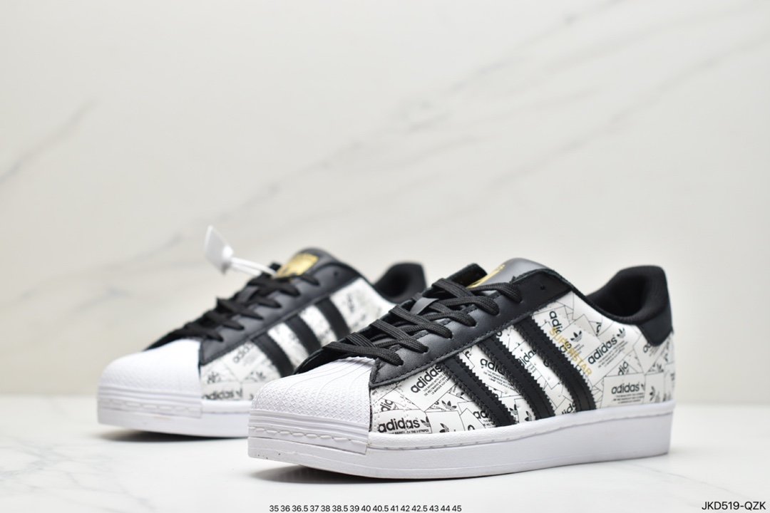 Adidas Originals SUPERSTAR W shell head classic all-match casual whiteboard shoes FX7175