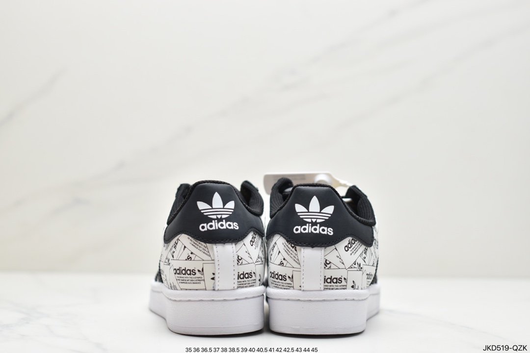 Adidas Originals SUPERSTAR W shell head classic all-match casual whiteboard shoes FX7175