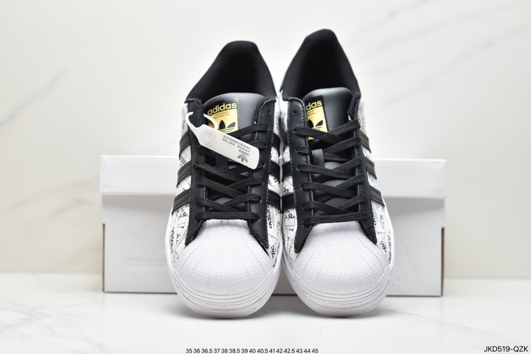 Adidas Originals SUPERSTAR W shell head classic all-match casual whiteboard shoes FX7175