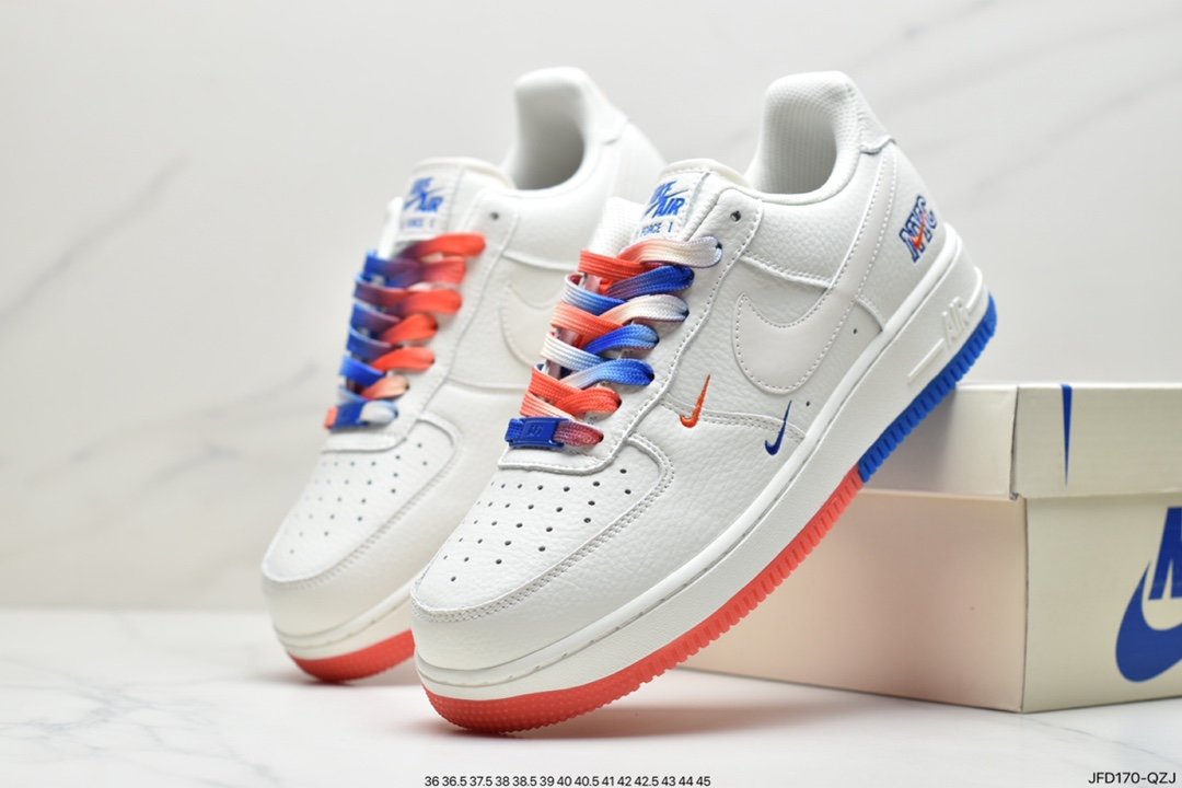 Uninterrupted x NIKE Air Forece 1 ”MORE THAN” ”Beige Signature Graffiti” Air Force One Stars High-Top Sneakers DW8802