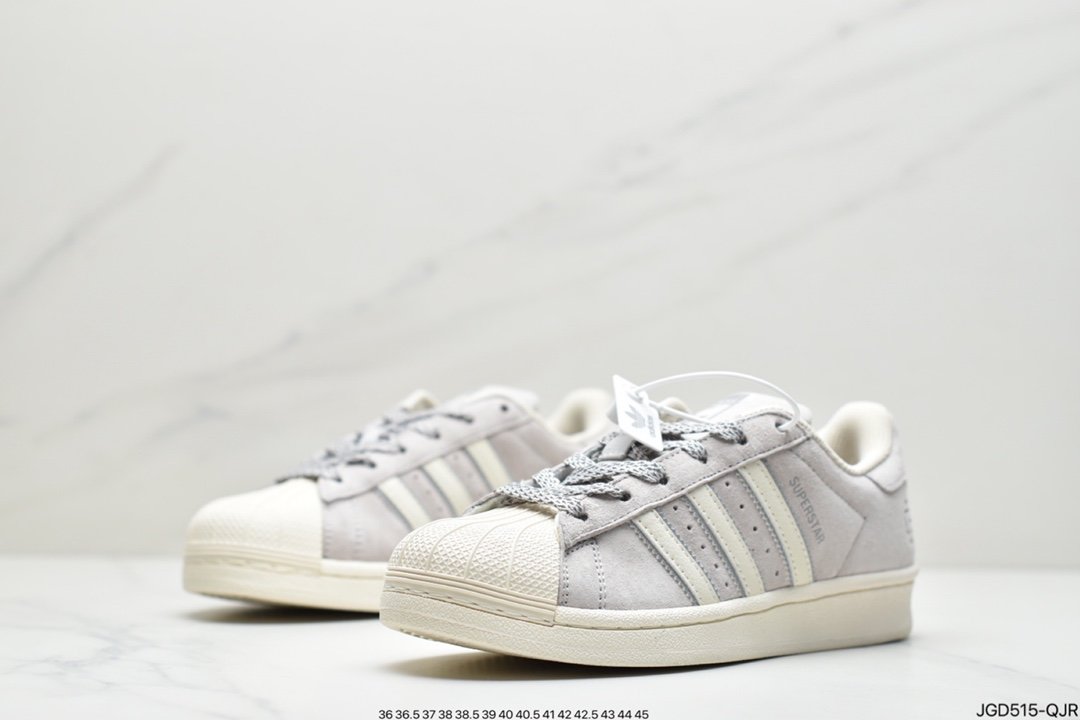 Adidas/ Adopt splicing cowpei leather upper BS0911