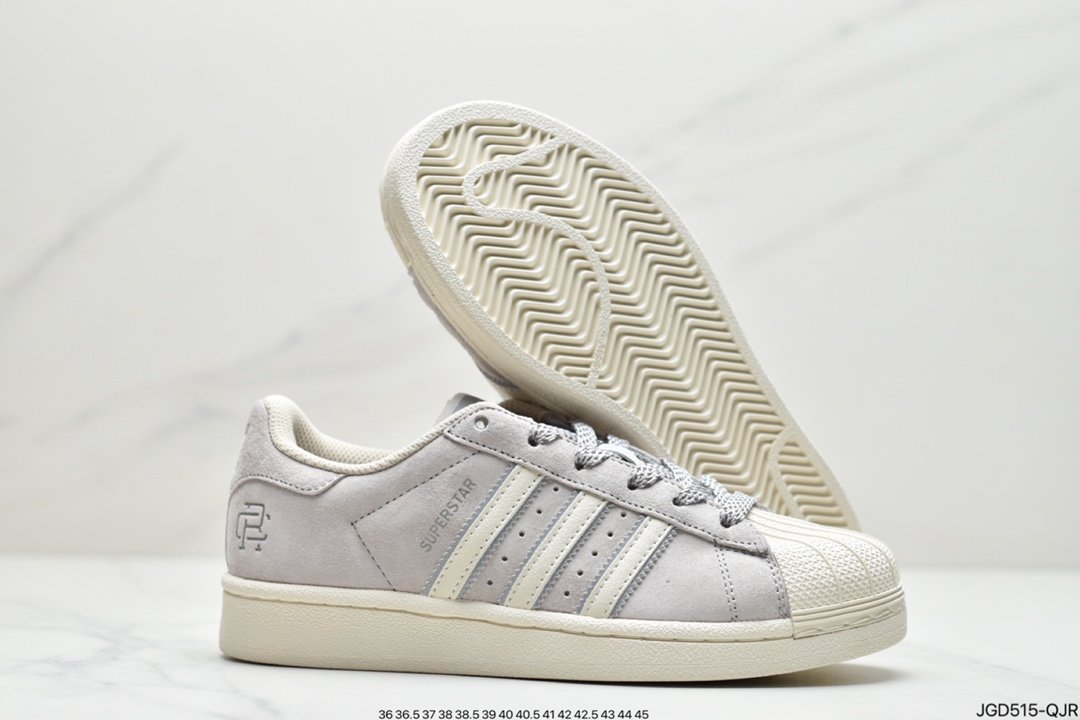 Adidas/ Adopt splicing cowpei leather upper BS0911