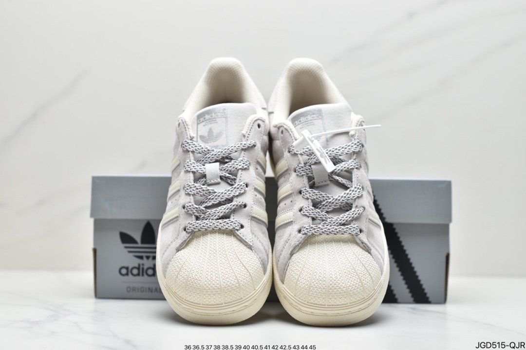 Adidas/ Adopt splicing cowpei leather upper BS0911