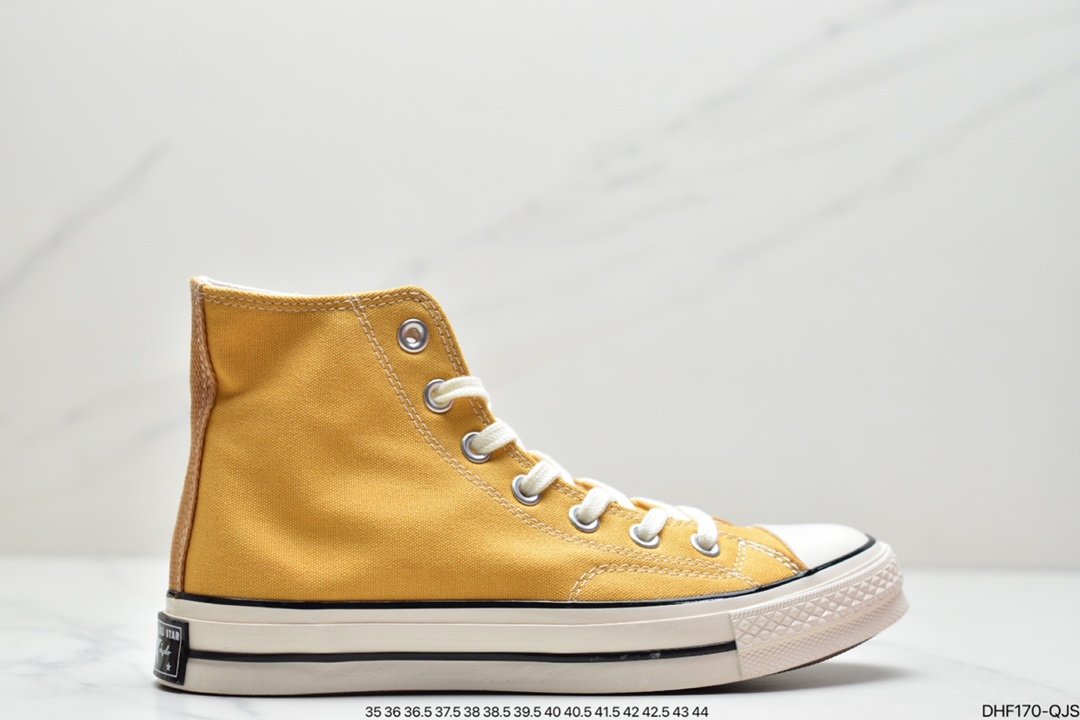 Converse CONVERSE Converse Official Chuck 70 High Top Contrasting Color Canvas Shoes 162050C