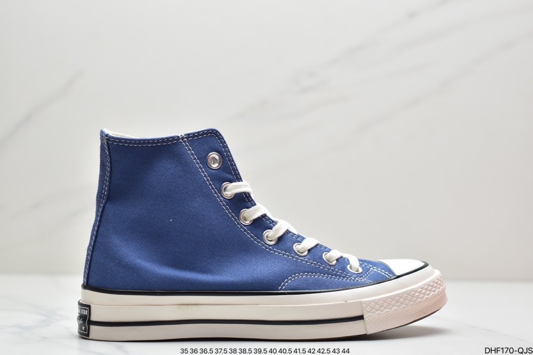 Converse CONVERSE Converse Official Chuck 70 High Top Contrasting Color Canvas Shoes 162050C