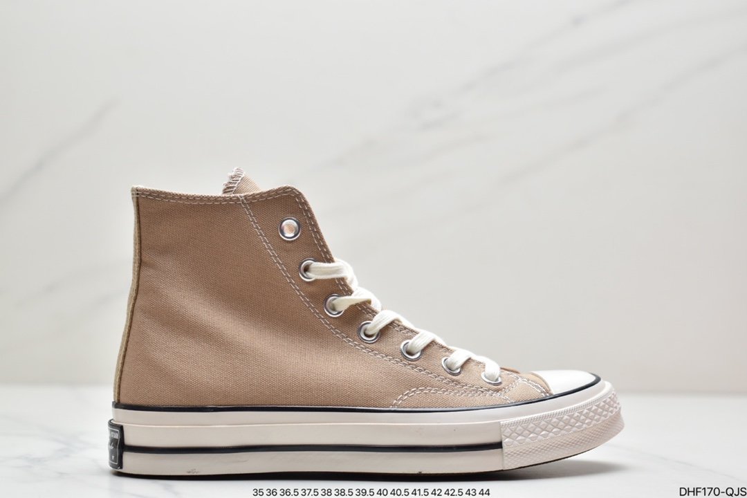 Converse CONVERSE Converse Official Chuck 70 High Top Contrasting Color Canvas Shoes 162050C