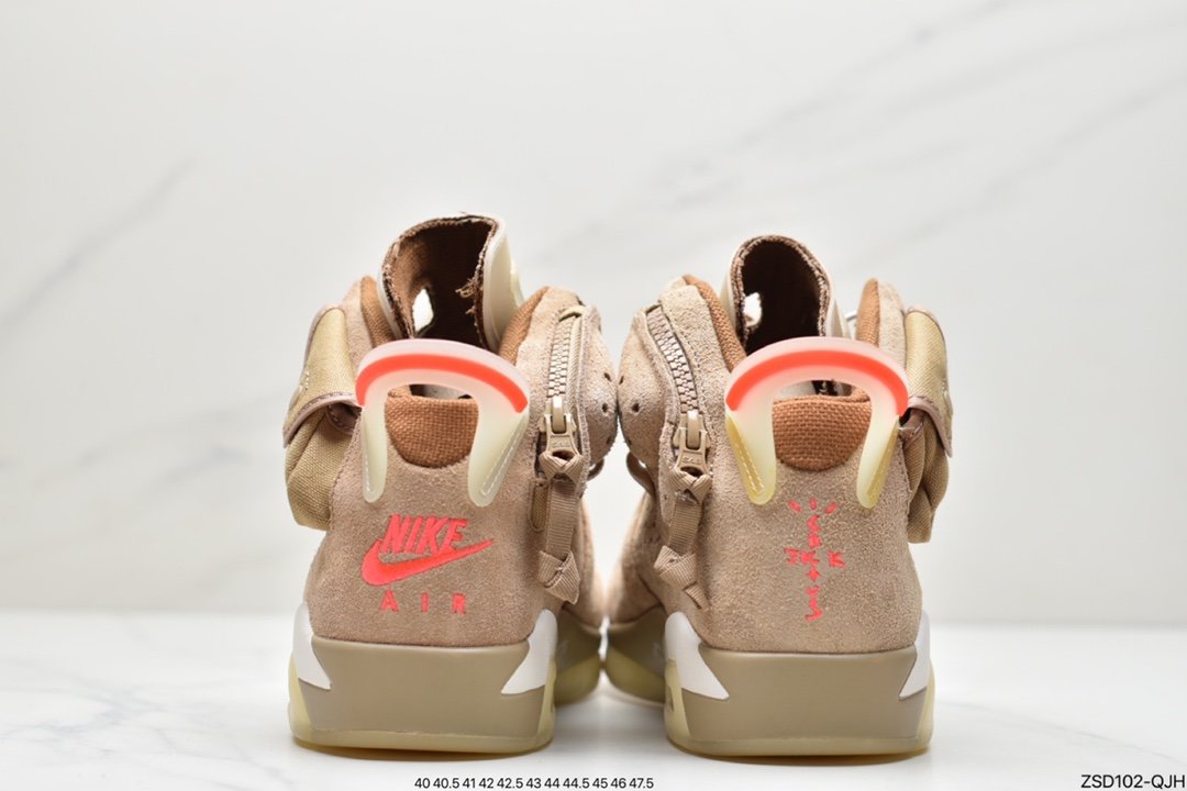 Travis Scott x Air Jordan 6 Retro ”Gold Digger” Khaki DH0690-200