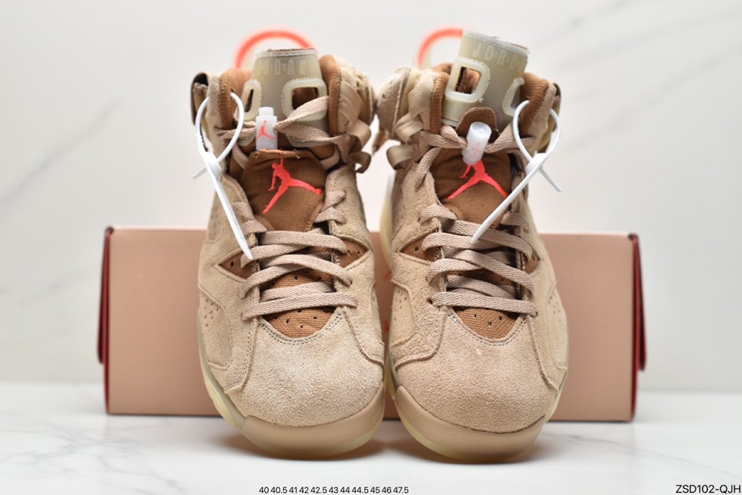 Travis Scott x Air Jordan 6 Retro ”Gold Digger” Khaki DH0690-200