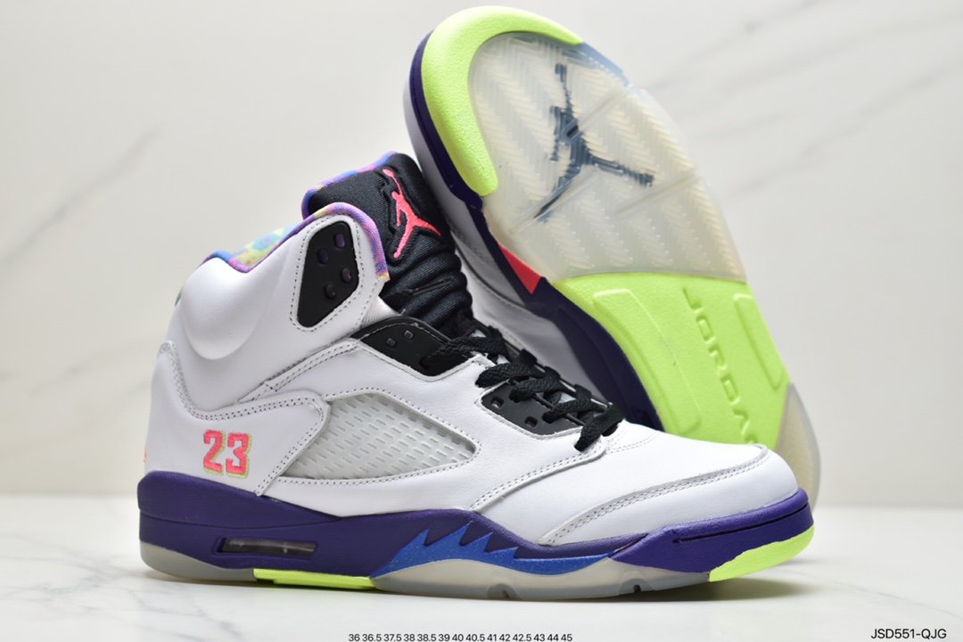 Air Jordan 5 Retro ”Alternate Bel-Airk” Jordan AJ5 generation middle cut retro casual culture basketball shoes DB3335-100