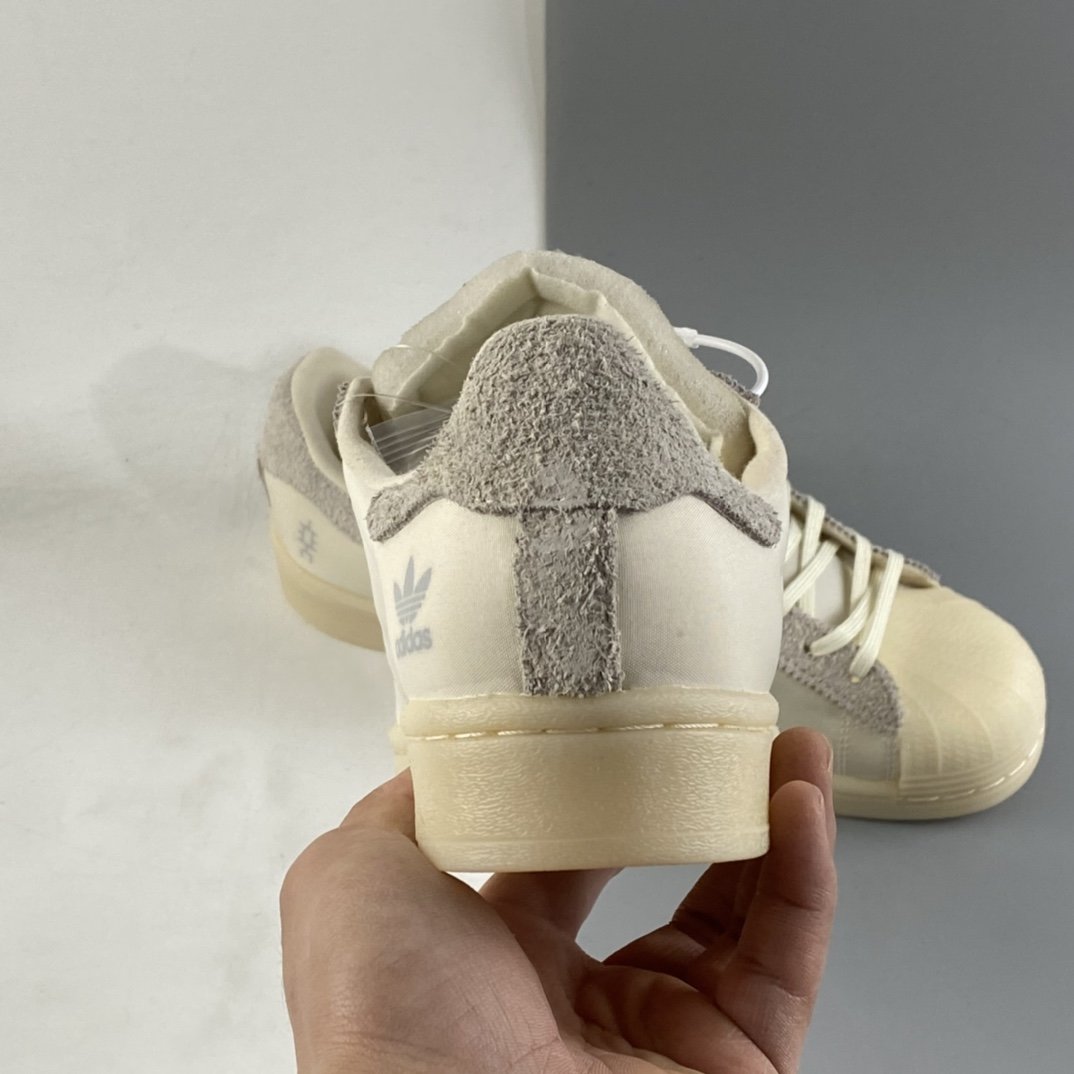 Eason x Adidas Originals Superstar ”Eason Chan Bone White” Shell Toe Classic All-match Casual Sports Shoes FX8116