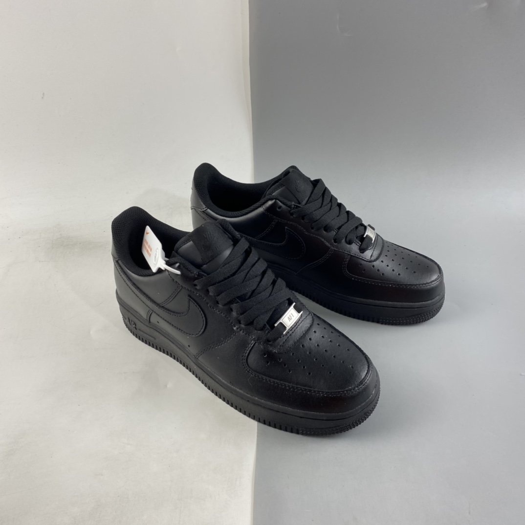 NIKE Air Force 1 '07 ”All Black” Air Force One Low Top Casual Sports Shoes 315122-001