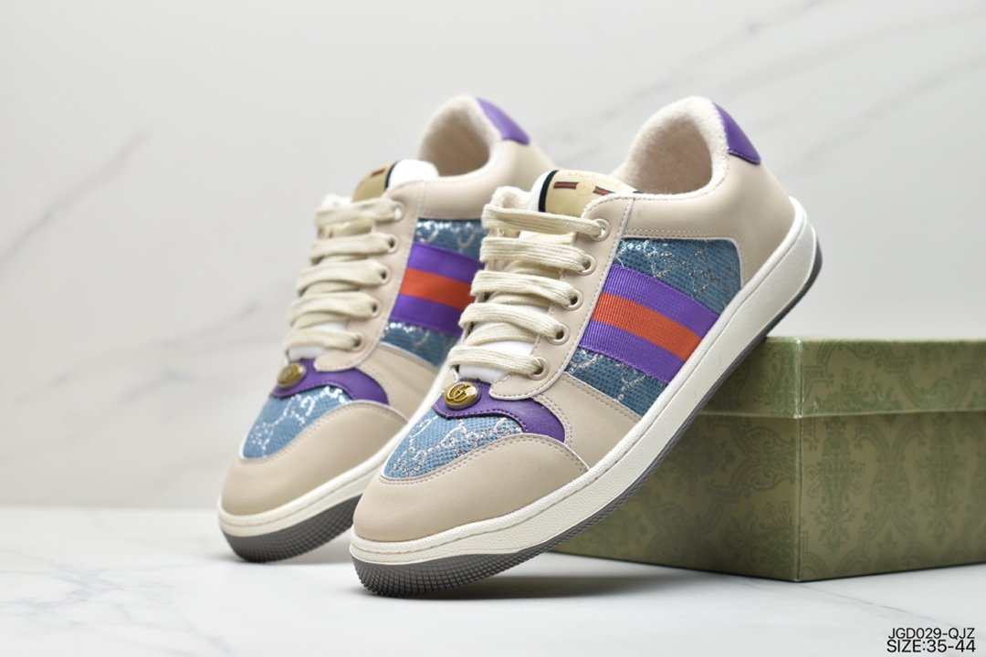 Gucci Distressed Screener sneaker