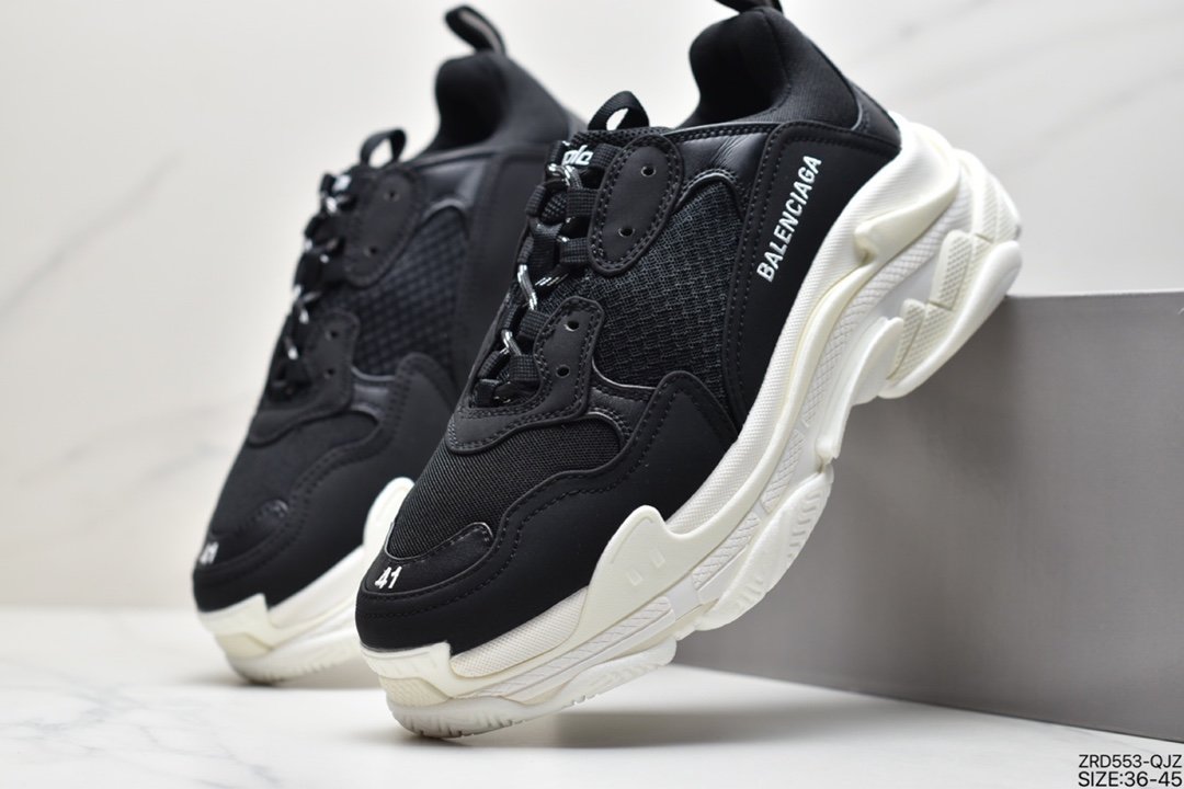 Balenciaga Triple S Clear Sole Sneaker ”Army Green/Black” grandpa sneakers