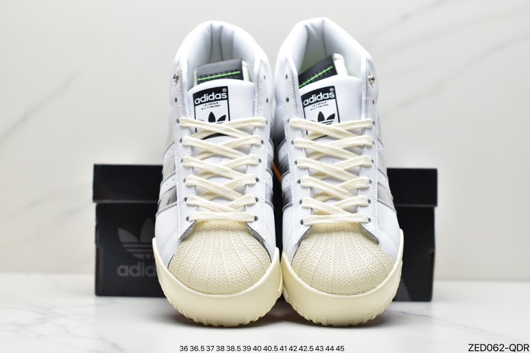 Adidas Rivalry RM CHI Clover BOOST Midsole High-Top Leather Casual Shoes EE4982