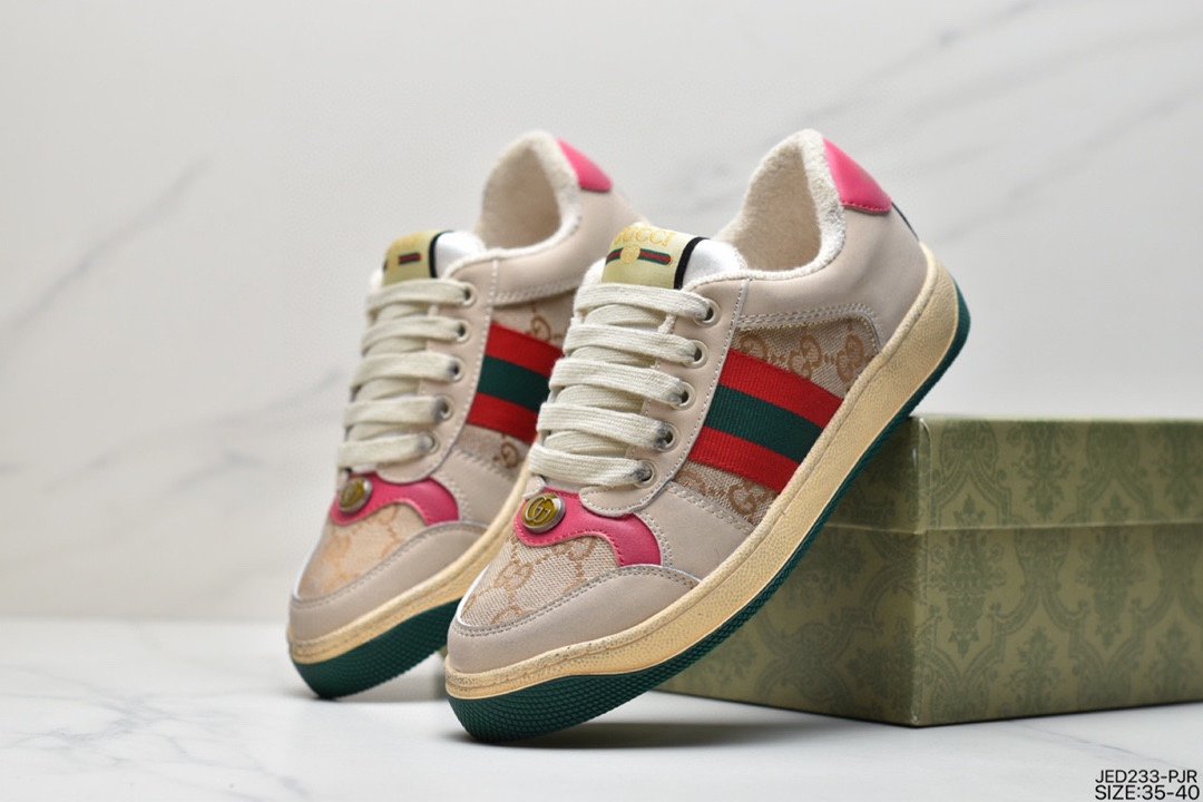 Gucci Distressed Screener sneaker