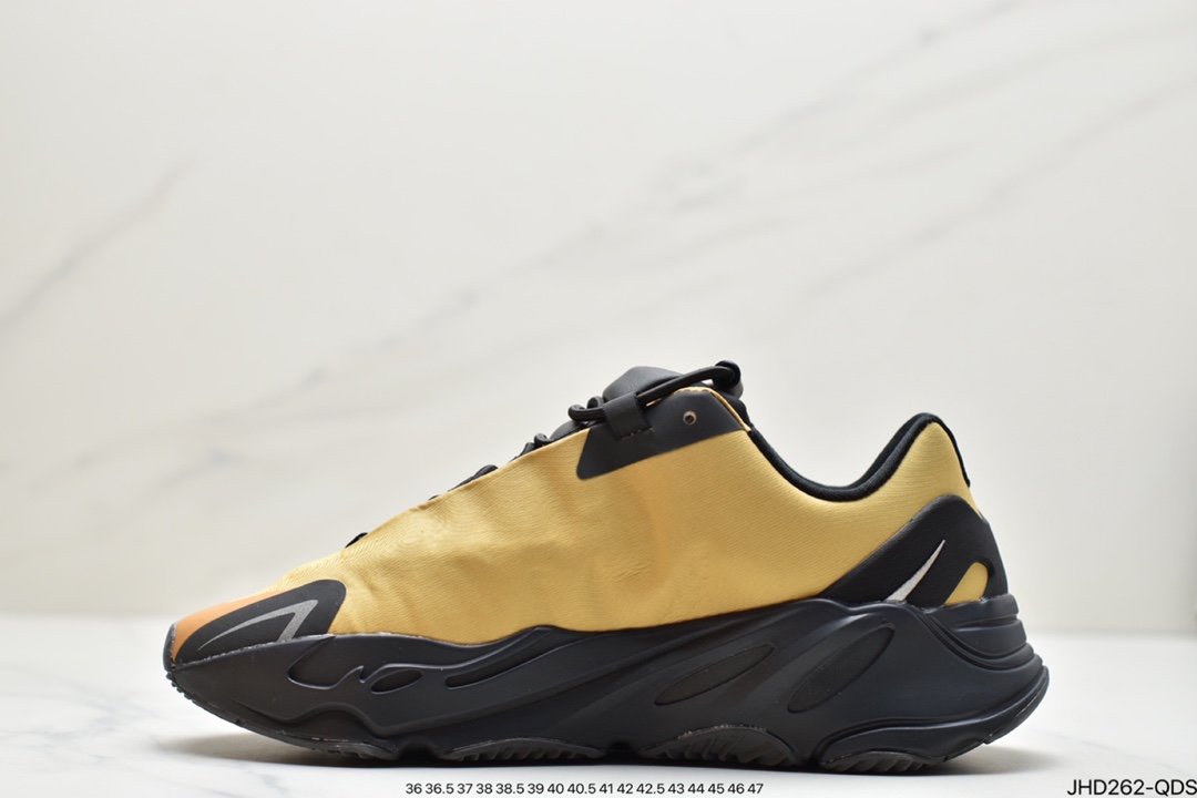 Adidas Yeezy 700 V3 Coconut Retro Daddy Shoes Series/Black and Yellow GZ0717