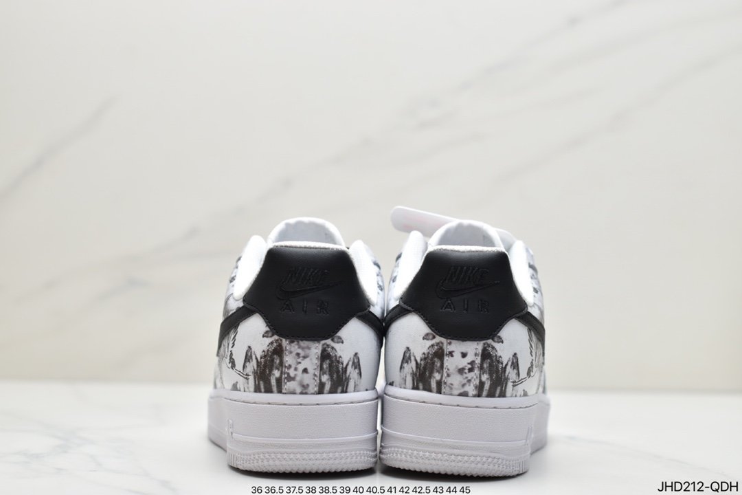 hand-painted inkjet Air Force 1'07 Low Air Force One low-top sports casual shoes CW2288-111