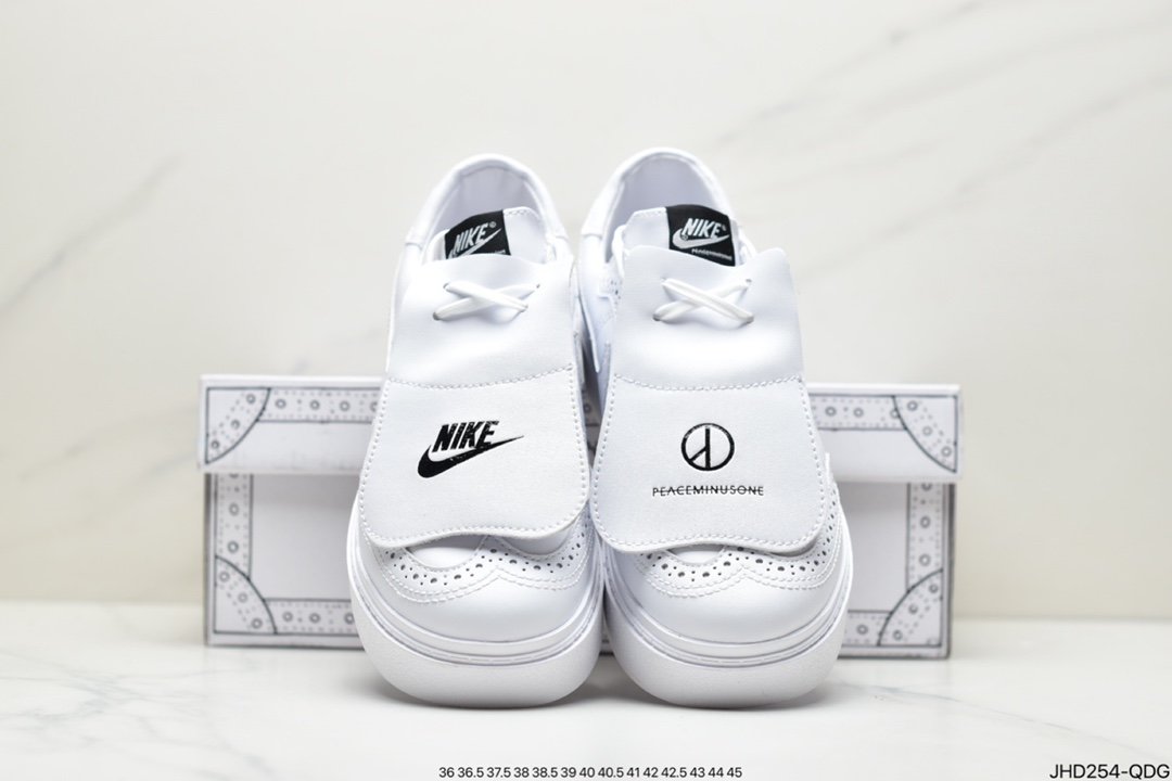 Quan Zhilong PEACEMINUSONE x NIKE Kwondo 1 casual fashion sneakers DH2482-100