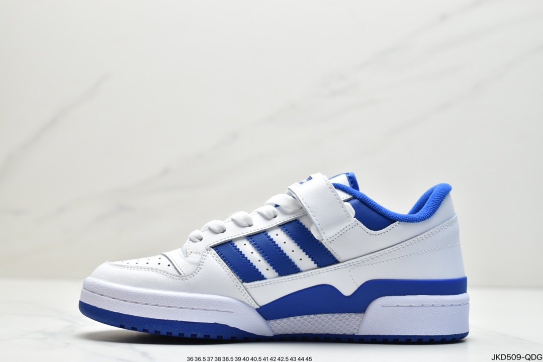 Adidas Forum 84 Low OG ”Bright Blue” Low-top all-match trend casual sports shoes GW0299