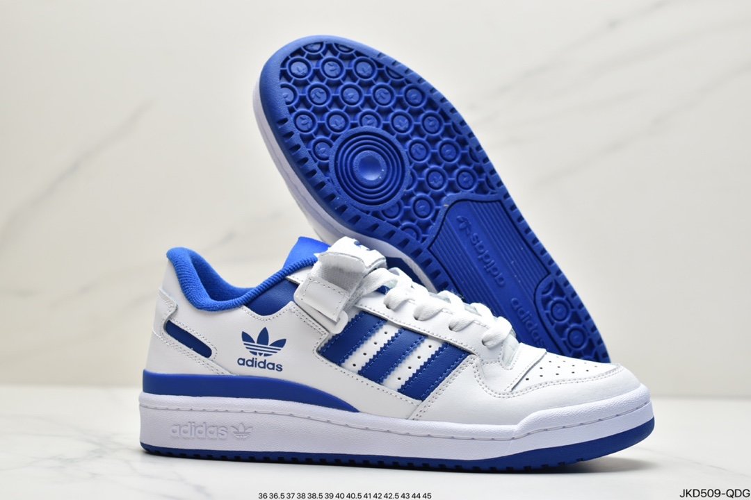 Adidas Forum 84 Low OG ”Bright Blue” Low-top all-match trend casual sports shoes GW0299