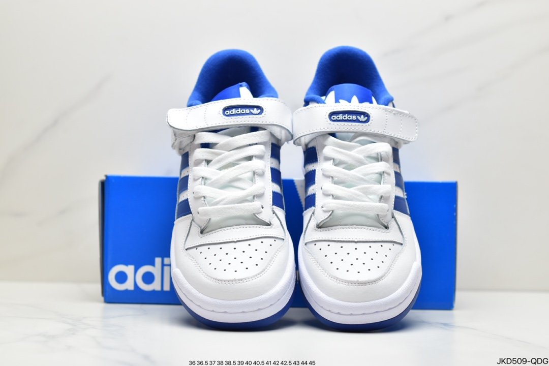 Adidas Forum 84 Low OG ”Bright Blue” Low-top all-match trend casual sports shoes GW0299