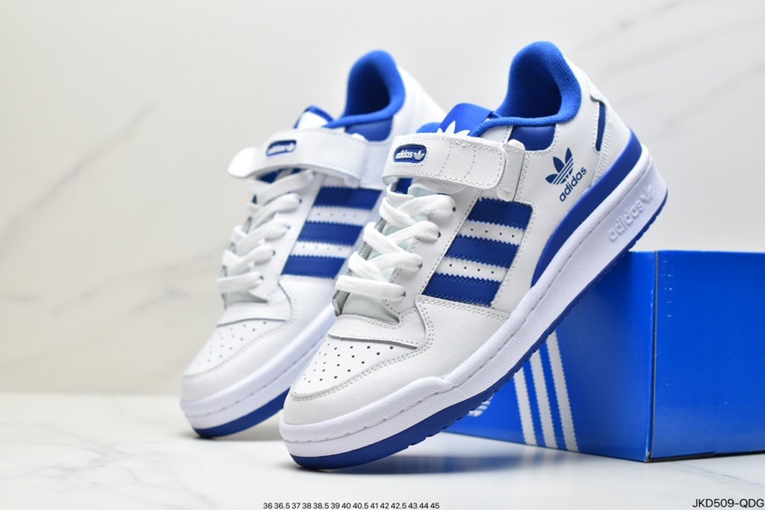 Adidas Forum 84 Low OG ”Bright Blue” Low-top all-match trend casual sports shoes GW0299