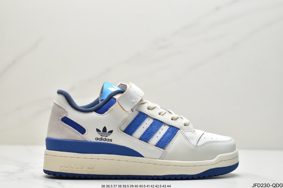 Adidas Forum 84 Low OG ”Bright Blue” Low-top all-match trend casual sports shoes GW0299