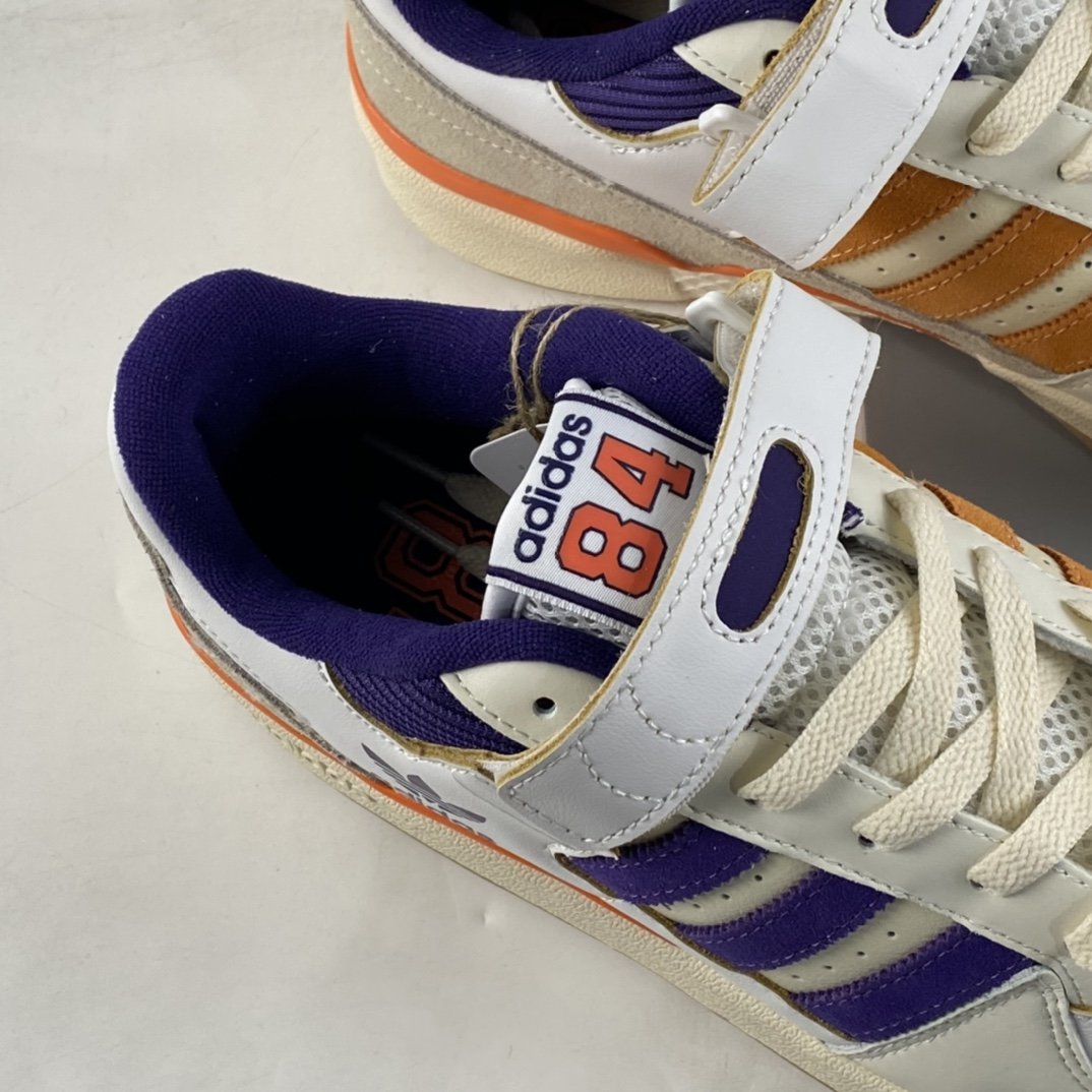 Adidas Originals Forum 84 Low Popular Single Item Classic Retro Basketball Shoes GX9049