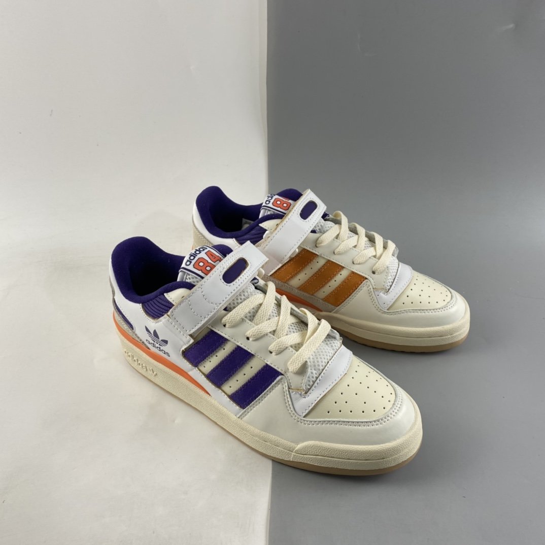 Adidas Originals Forum 84 Low Popular Single Item Classic Retro Basketball Shoes GX9049