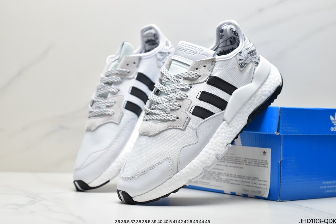 Adidas Nite Jogger 2019 Boost Nightcrawler Retro Running Shoes FW6687