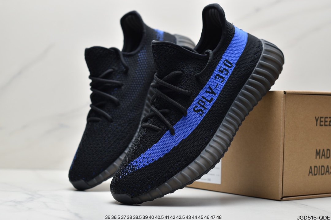 Yeezy Boost 350V2 all-match lightweight popcorn midsole casual sports jogging shoes