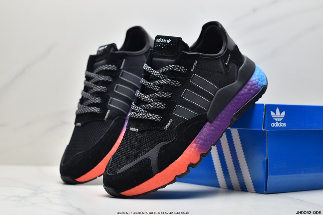 Adidas Nite Jogger Winterized Retro Casual Sports Running Shoes FW4394