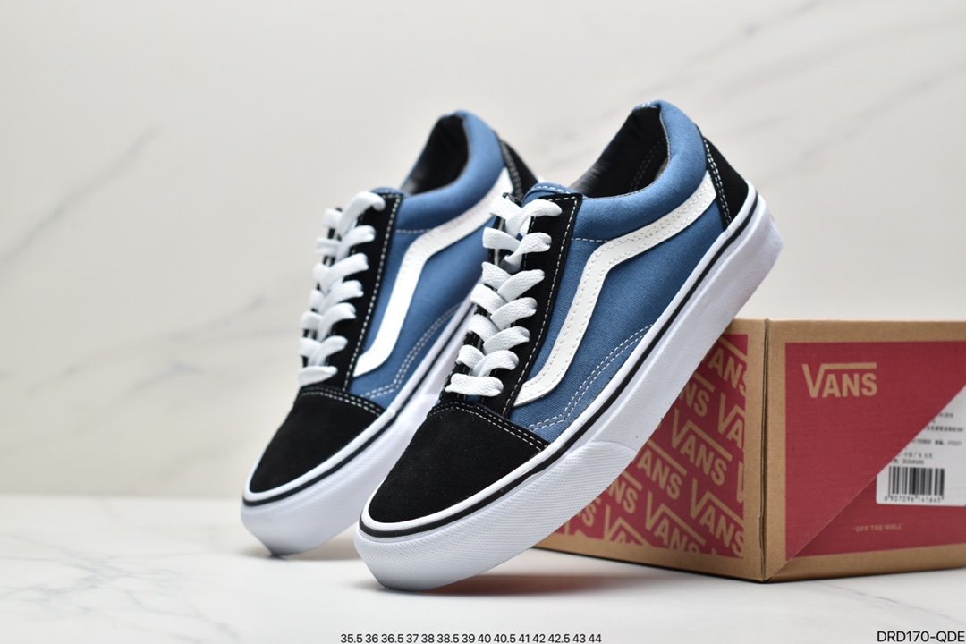 Vance Vans Vault OId Skool all-match casual low-top sports skateboard shoes