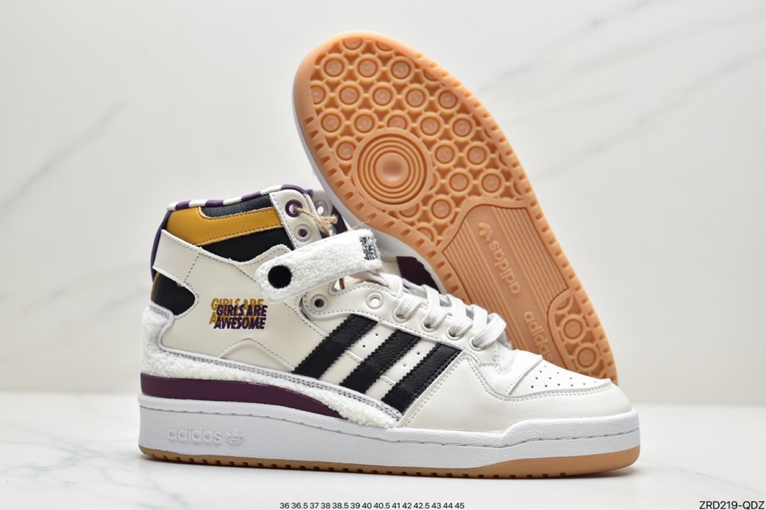 Girls Are Awesome x Adidas all-match single product joint retro high and low casual shoes GY2680