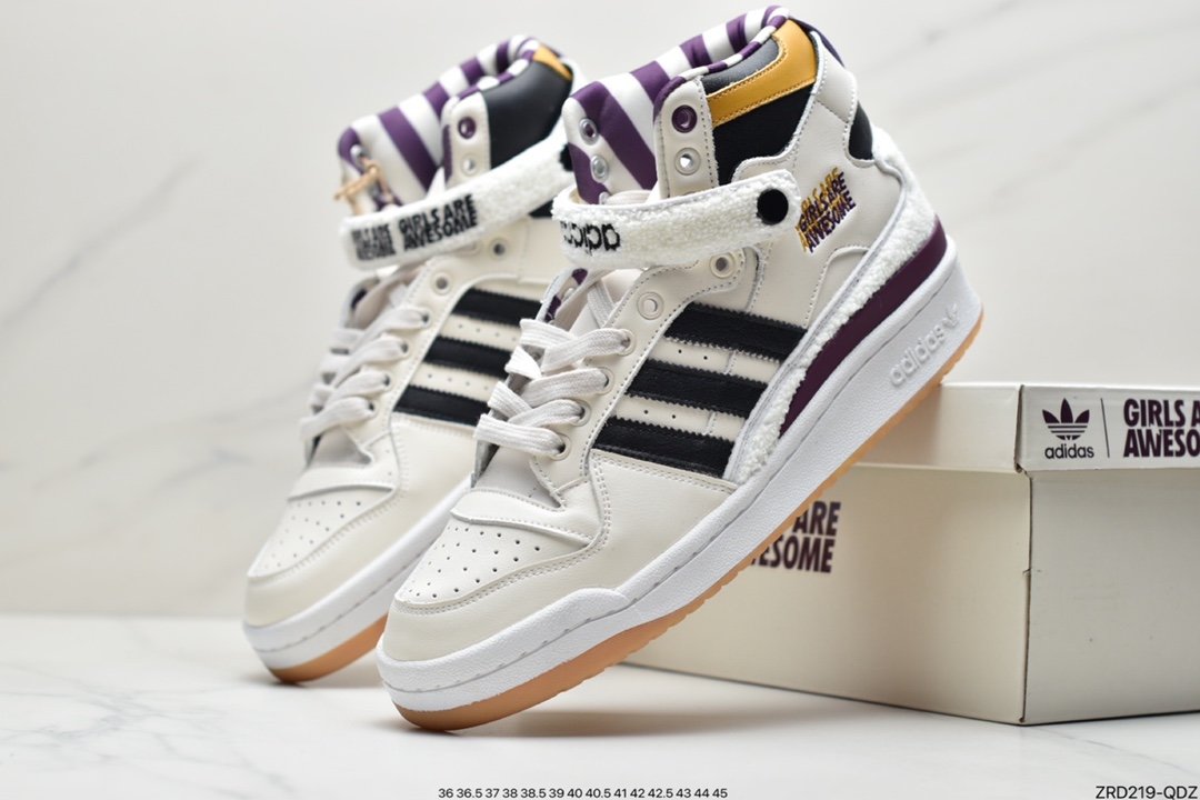 Girls Are Awesome x Adidas all-match single product joint retro high and low casual shoes GY2680