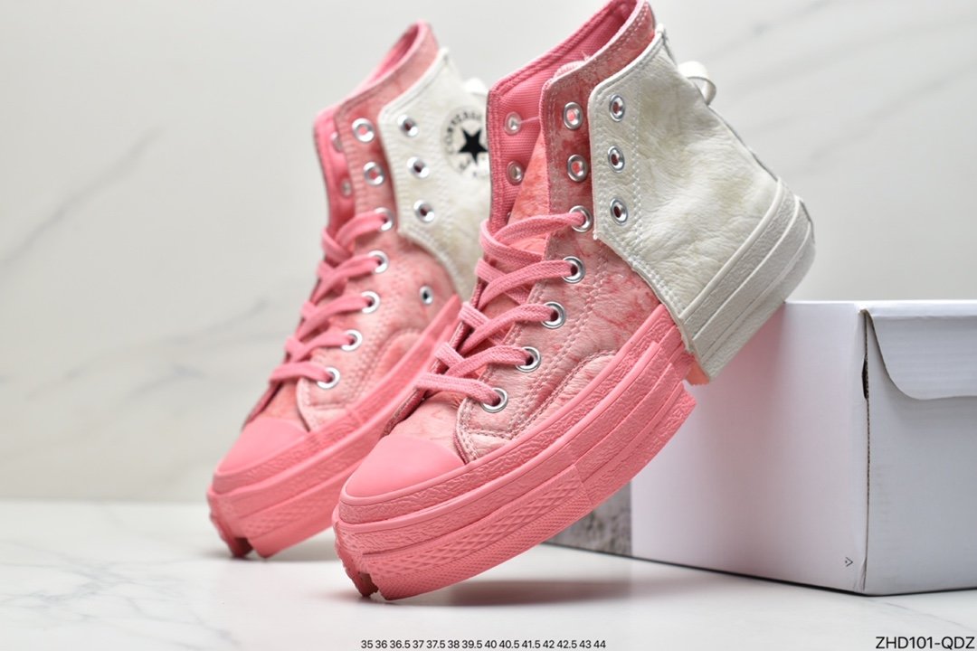 CONVERSE x Feng Chen Wang2-IN-1CHUCK70 now returns with a more subversive ”concrete” design inspiration 171838C 171837C