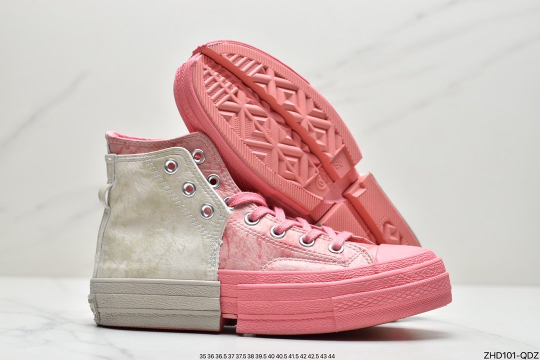 CONVERSE x Feng Chen Wang2-IN-1CHUCK70 now returns with a more subversive ”concrete” design inspiration 171838C 171837C