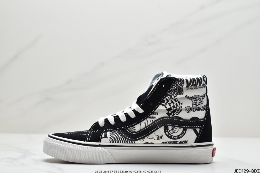 Vans VANS Sk8-Mid classic mid-top men's and women's casual sneakers