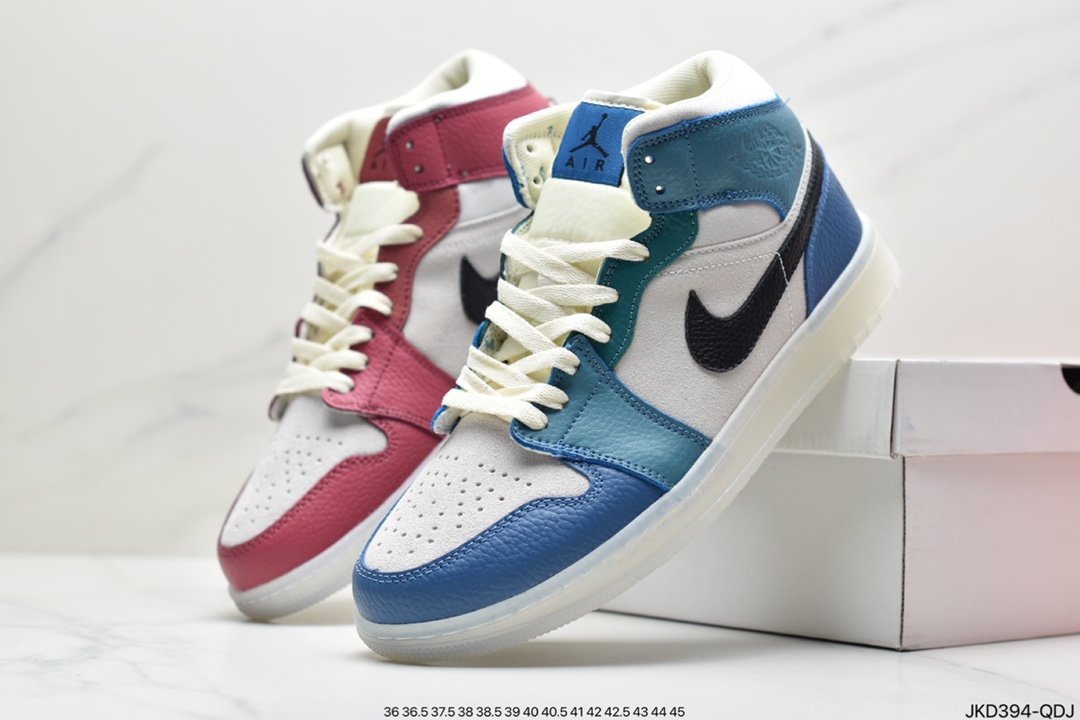 Air Jordan 1 Mid with dazzling color matching DM9601-200