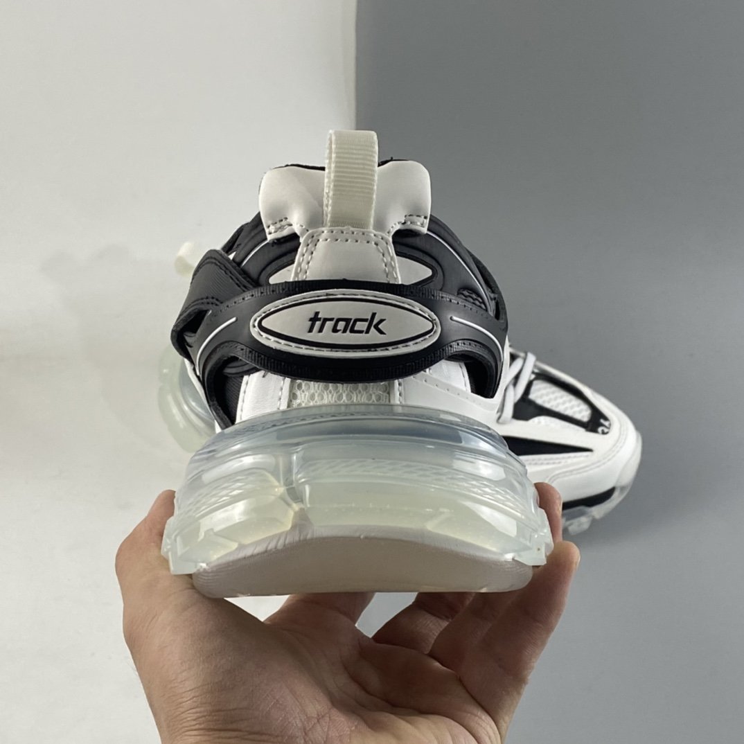 Balenciaga Sneaker Tess s.Gomma MAILLE WHITE/ORANGE 3.0