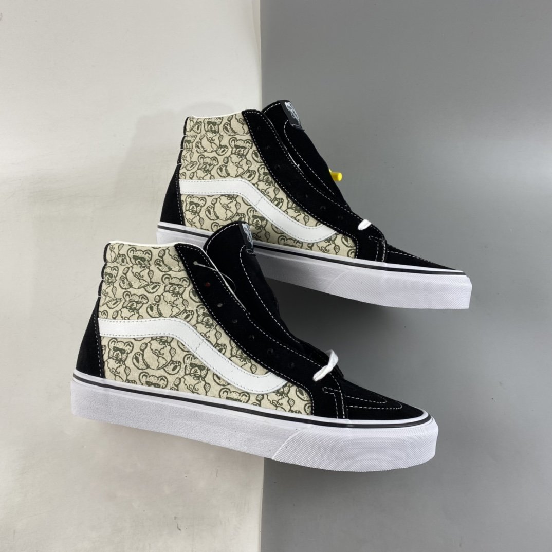 Vans Sk8-Hi Bear Biscuits High Top Casual Board Shoes VN0A4BV8BCM