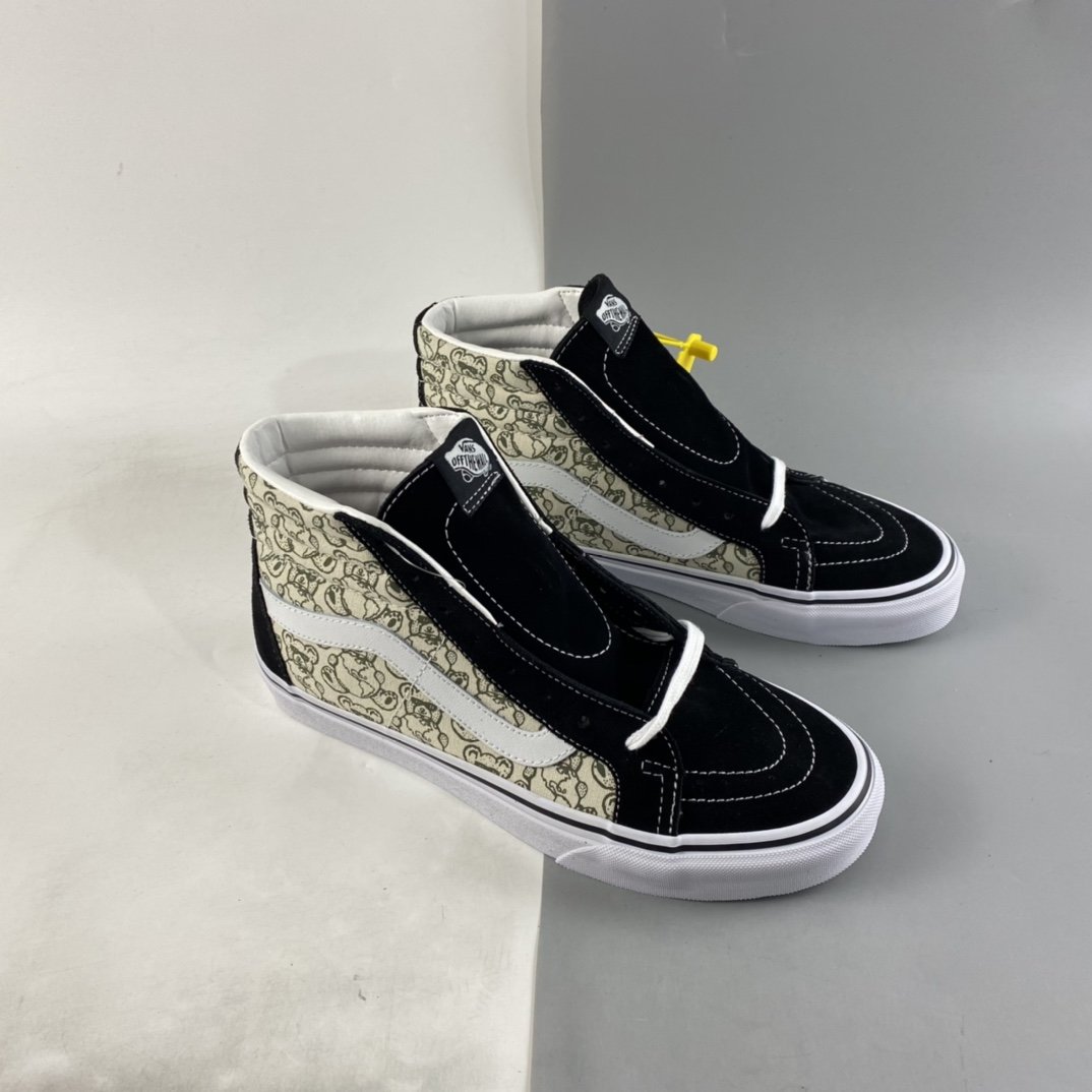 Vans Sk8-Hi Bear Biscuits High Top Casual Board Shoes VN0A4BV8BCM