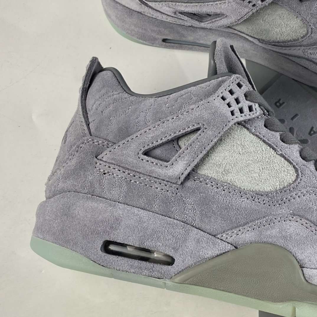 Air Jordan 4 Cool Grey AJ4 Joe 4 Cool Grey Suede Luminous Sole Basketball Shoes 930155-003