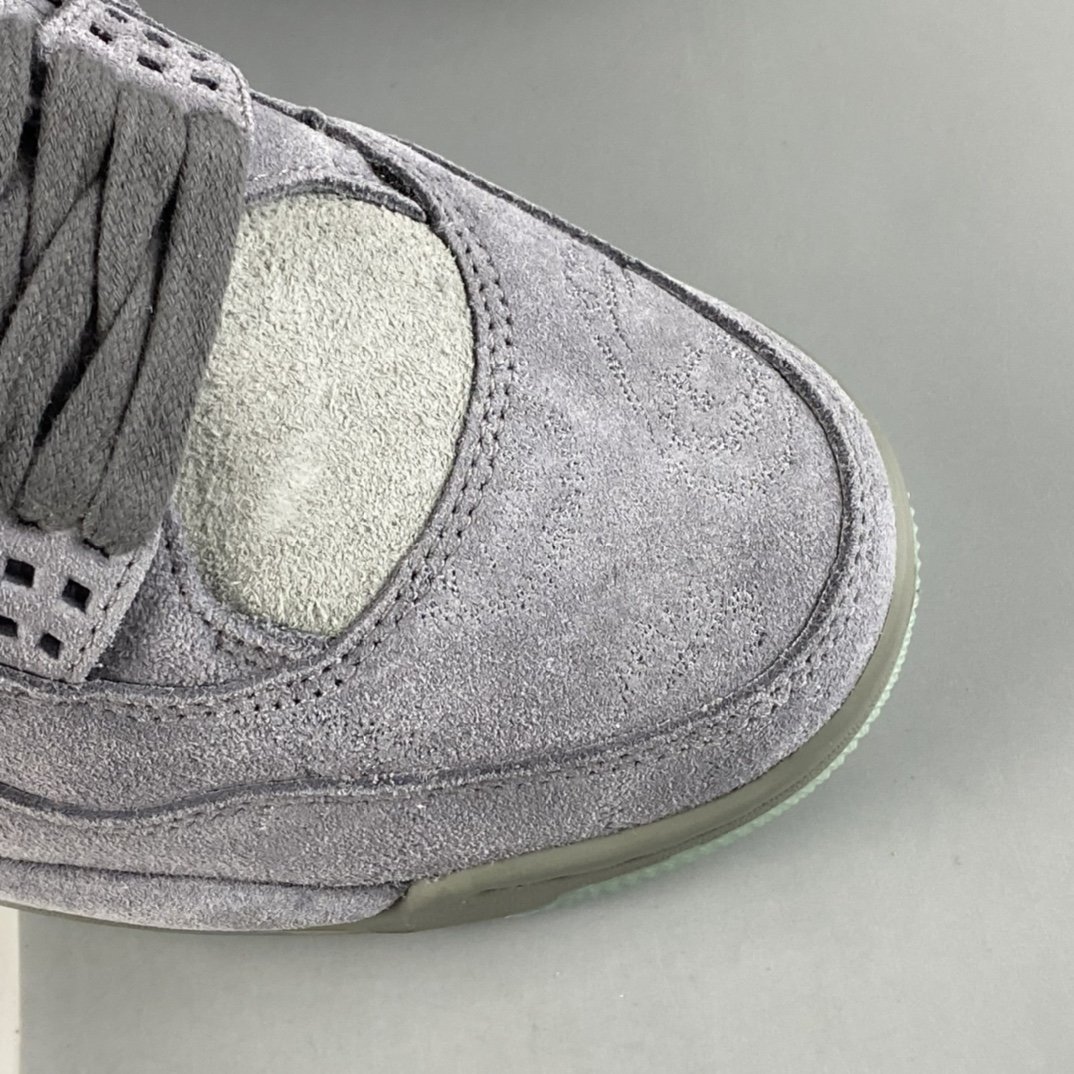 Air Jordan 4 Cool Grey AJ4 Joe 4 Cool Grey Suede Luminous Sole Basketball Shoes 930155-003