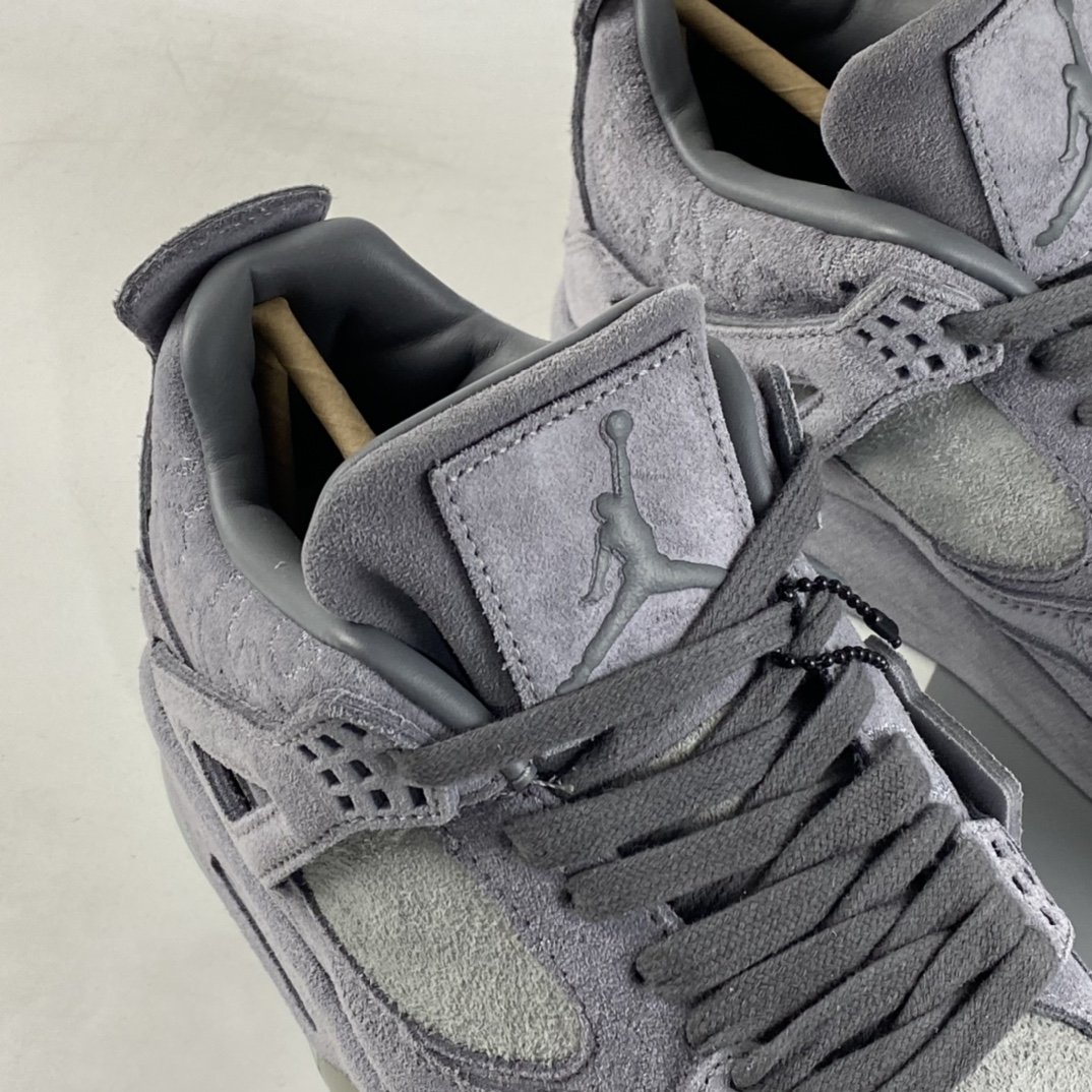 Air Jordan 4 Cool Grey AJ4 Joe 4 Cool Grey Suede Luminous Sole Basketball Shoes 930155-003