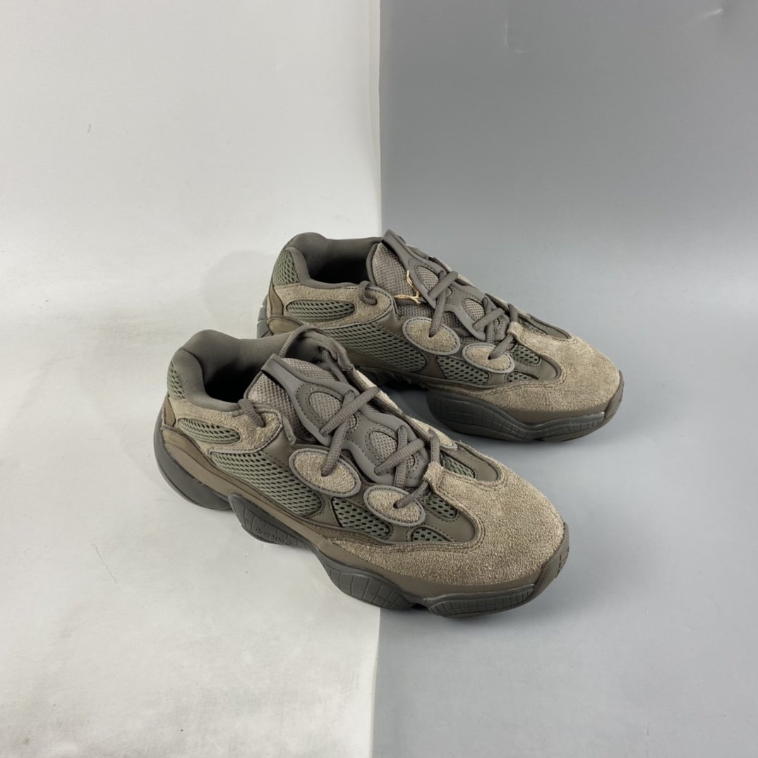 Adidas Originals Yeezy 500 ”Clay Brown” Clay Dark Brown GX3606