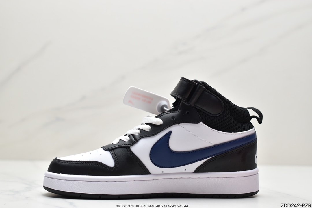 Nike Court Borough Mid2 Small AJ1 High Top All-match Casual Sports Sneakers CD7782-107