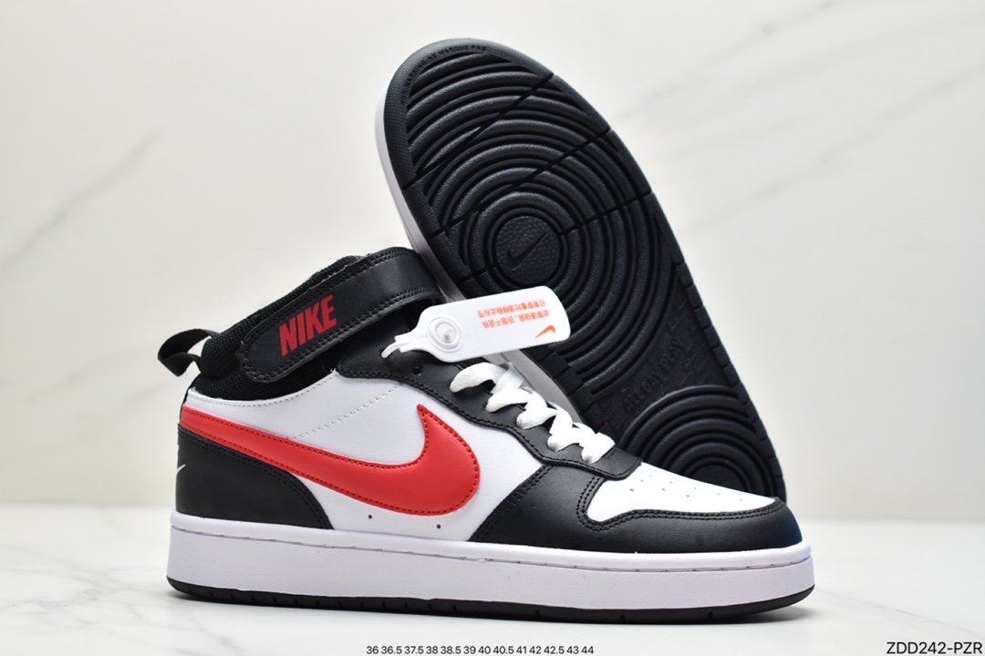 Nike Court Borough Mid2 Small AJ1 High Top All-match Casual Sports Sneakers CD7782-107