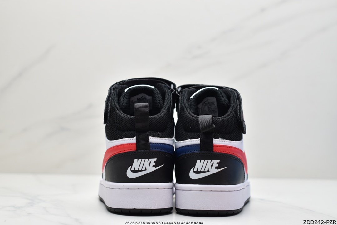 Nike Court Borough Mid2 Small AJ1 High Top All-match Casual Sports Sneakers CD7782-107