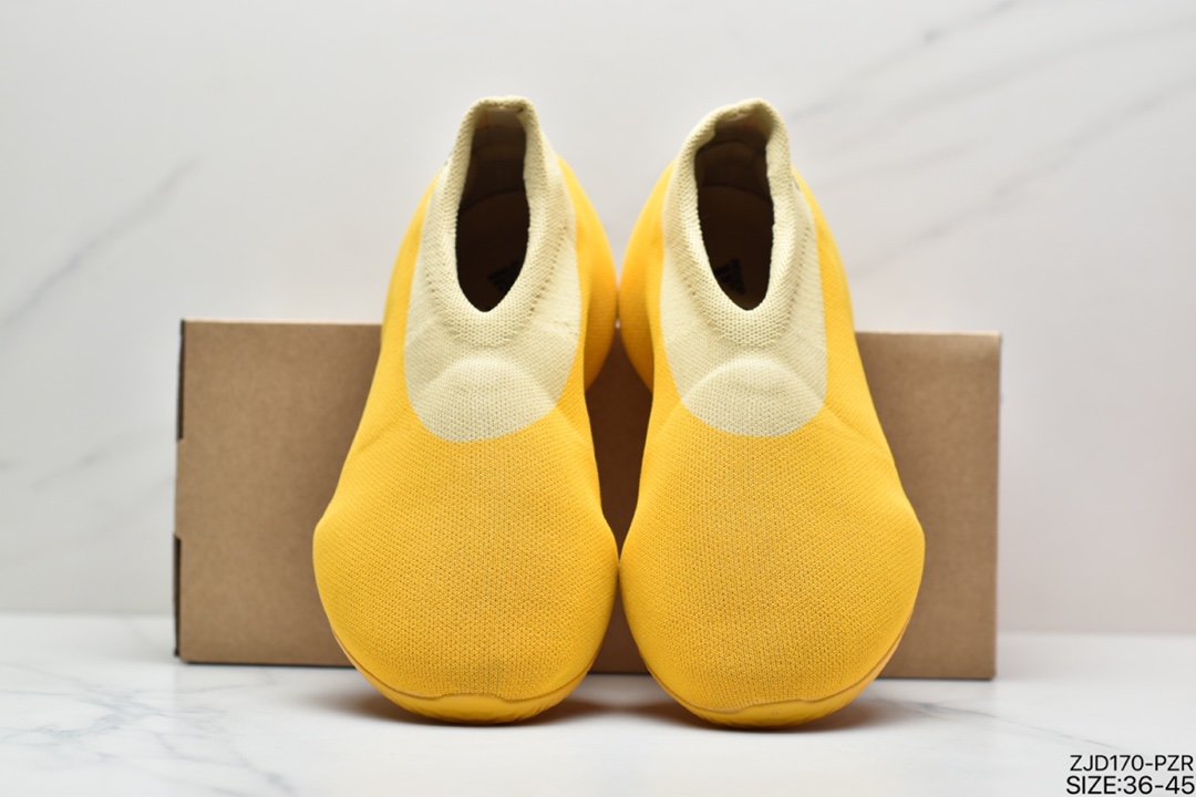 Knit Runner ”Sulfur” Yellow Sulphur Corn Grandpa Coconut Sock Overshoes GW5353